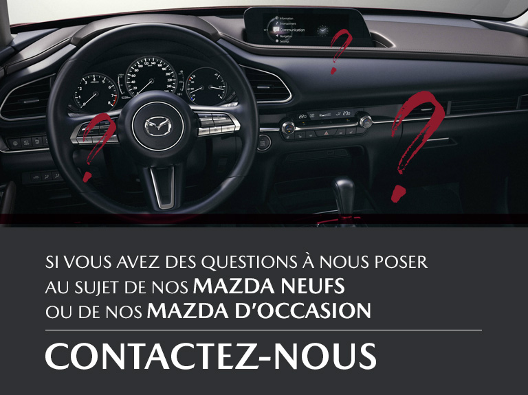 Mazda contactez nous mobile FR